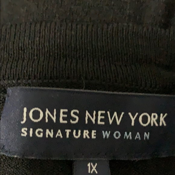 Jones New York. Woman’s Black cardigans Sequins. - Picture 3 of 5